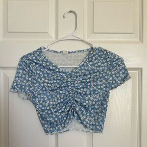 Floral crop top